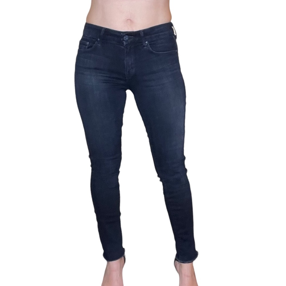 Mother Looker Ankle Fray Jeans